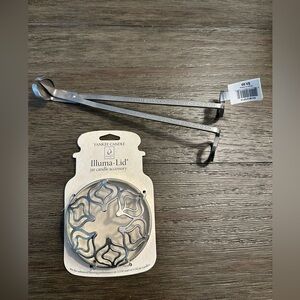 Yankee Candle Illuma-Lid and Wick Trimmer Set